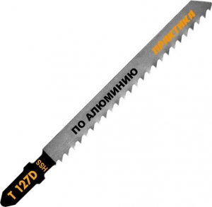 ПИЛКИ ДЛЯ ЛОБЗИКА ПО АЛЮМИНИЮ ПРАКТИКА ТИП T127D 100 Х 75 ММ