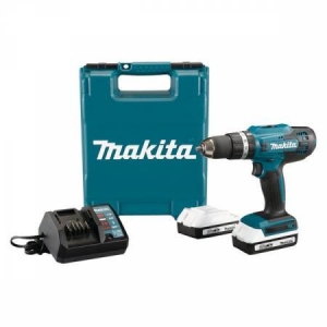 Дрель-шуруповерт аккумуляторная Makita DF488DWE, 18 В Li-ion 2х1.5 Ач