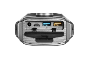 Пусковое устройство QUATTRO ELEMENTI Nitro 20 (12В, 20000 мАч, 1600 А, Type-C, USB-A, дисплей, фонар