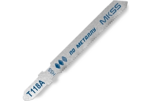MK0910 Пилки для электролобзика по металлу Т118А HSS (5шт) MKSS
