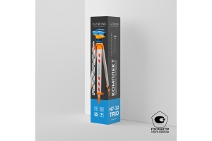 КОМПЛЕКТ ОБОРУДОВАНИЯ GEOBOX N7-32 TRIO (нивелир оптический N7-32, штатив ТГ-3230,рейка TS-4)