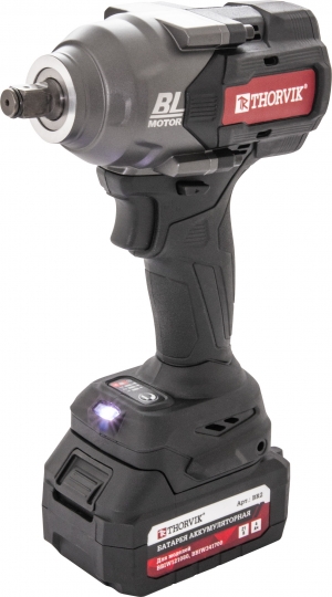BBIW121080 Гайковерт ударный аккумуляторный бесщёточный THORVIK 1/2"DR, 21В, 1080 Нм