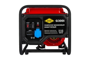 Генератор бензиновый инверторный DDE G300i (1ф, 2,8/3,0 кВт, 7 л.с)