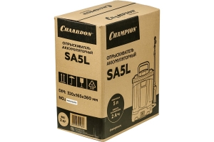 Опрыскиватель аккумуляторный CHAMPION SA5L (Li акк., бак 5л 12В 2Ач 2,1кг)