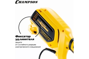 Триммер эл. CHAMPION ET1500 (разъемн.прям. 1500Вт 5.42кг корд 2*2мм 430мм + нож 3*255мм U-ручка)