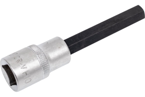 Насадка бита торцевая 100 мм 1/2" HEX 10 мм WADFOW WSC5206
