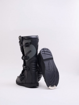 Мотоботы STAREZZI ROMA, BLACK/GREY, 46