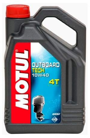 МАСЛО MOTUL OUTBOARD TECH 4T SAE 10w40 5Л