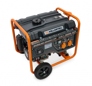 Генератор бензиновый VILLARTEC GG3400WС  (2,6/3 кВт, 1-фазный, медь)