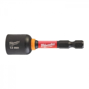Насадка магнитная торцевая Milwaukee SHOCKWAVE™ с хв. 1/4" Hex - 13мм x 65мм GEN II