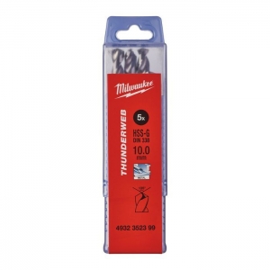 Сверло по металлу Milwaukee THUNDERWEB™ HSS-G 10.0x133мм (5шт/уп) GEN II