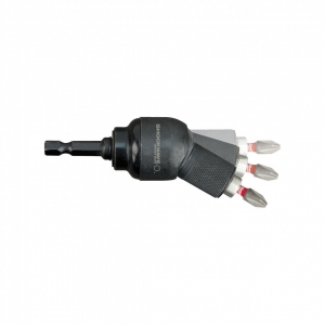 Насадка угловая 0-30° Knuckle SHOCKWAVE™ Milwaukee c набором бит 10шт GEN II