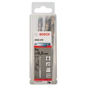 СВЕРЛО МЕТ BOSCH 8.5*117 HSS-Co 1шт