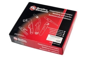 КОМПЛЕКТ СВАРОЧНЫХ ПРОВОДОВ QUATTRO ELEMENTI KIT-30 ДО 300 А