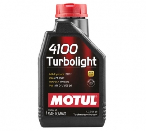 МАСЛО MOTUL 4100 10W40 1л