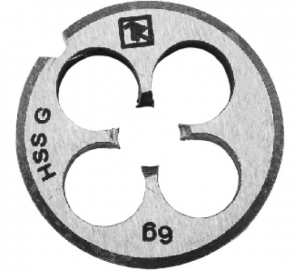 ПЛАШКА D-COMBO КРУГЛАЯ М6*1.0 HSS,Ф20*7мм