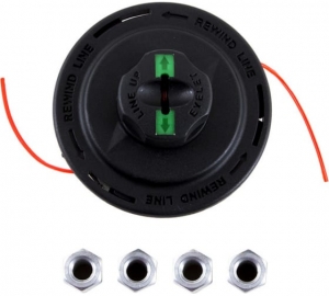 ГОЛОВКА ТРИММЕРНАЯ СЕРИЯ WIND DDE WIND  7 БЕЗРАЗБОРНАЯ СМЕНА КОРДА (М8х1,25ММ ПРАВ, +3/8"ЛЕВ, +3/8"