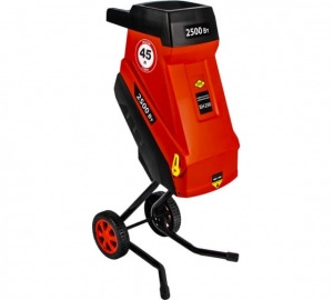 ИЗМЕЛЬЧИТЕЛЬ САДОВЫЙ DDE SH 250 (2,5 кВт, НОЖИ, ТОЛЩИНА ДО 45 ММ, СУМКА ДЛЯ СБОРА 45 Л)