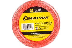 Корд трим.CHAMPION Square Twist DUO 2.4мм *12м (витой квадрат)