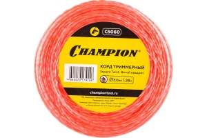 Корд трим.CHAMPION Square Twist DUO 3.0мм *28м (витой квадрат)