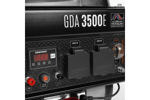 Генератор бензиновый GDA 3500E DAEWOO