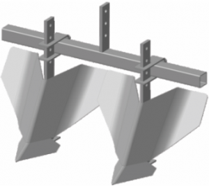ОКУЧНИК 2-х РЯДНЫЙ БЕЗ СЦЕПКИ МБ