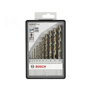 СВЕРЛА МЕТ BOSCH 1-10мм HSS-Co 10шт