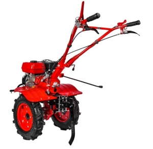 Мотоблок DDE Никита К (8 л.с., КПП 2F/1R, ширина 90-110 см, фрезы 24 ножа, колеса 4"х10", редуктор ч