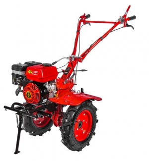 Мотоблок DDE Никита К (8 л.с., КПП 2F/1R, ширина 90-110 см, фрезы 24 ножа, колеса 4"х10", редуктор ч