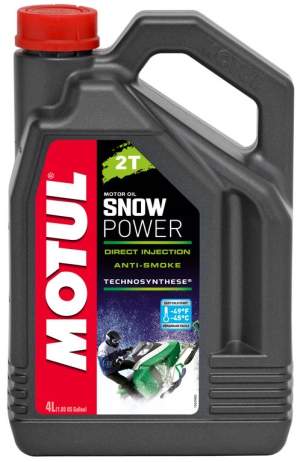 МАСЛО MOTUL SNOWPOWER 2T 4*4lt