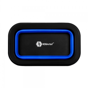 Тарелка магнитная КОБАЛЬТ для крепежа, СКЛАДНАЯ, силиконовая, 132 х 78 мм, высота 15мм/45мм