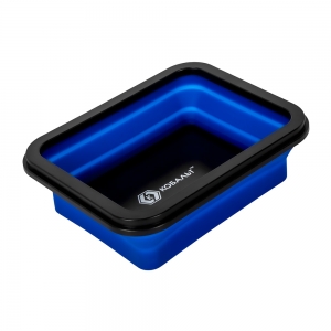 Тарелка магнитная КОБАЛЬТ для крепежа, СКЛАДНАЯ, силиконовая, 150 х 132 мм, высота 15мм/45мм