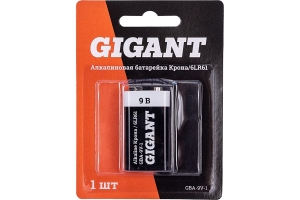 Батарейка Gigant Alkaline Крона/6LR61 блистер 1 шт