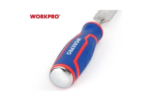Стамеска-долото 25мм WP243010 WORKPRO CR-V кованная сталь