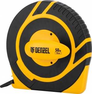 Рулетка геодезическая Denzel 50м,полотно фибергласс 15мм