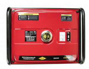 Бензиновый генератор DDE G650 (6/6.5 кВт, 1-фазный, алюминий)