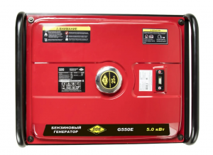 Бензиновый генератор DDE G550E (5/5,5 кВт, 1-фазный, алюминий)