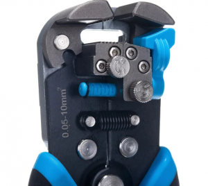 Автоматический стриппер для снятия изоляции с проводов сечением 0.05-10 мм², КВТ