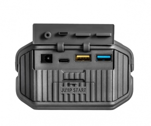 Пусковое устройство QUATTRO ELEMENTI Nitro 24 (12В, 24000 мАч, 2000 А, Type-C, USB-A, дисплей, фонар