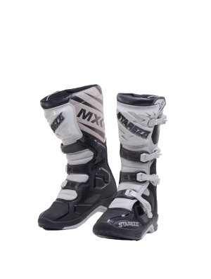 Мотоботы STAREZZI MILANO, GREY/BLACK, 44