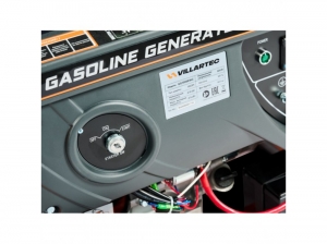 Генератор бензиновый VILLARTEC GG7300ЕВС и блок автоматического запуска генератора 10кВт