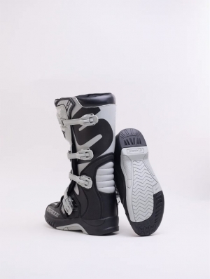 Мотоботы STAREZZI MILANO,  BLACK/GREY, 46