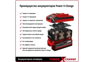 Устройство зарядное + аккумулятор Einhell PXC 18V 2,5Ah PXC Starter Kit 4512097