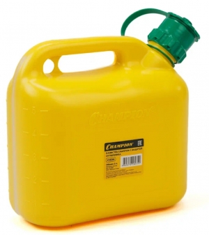 КАНИСТРА CHAMPION 5 ЛИТРОВ С ЗАЩИТОЙ ОТ ПЕРЕЛИВА