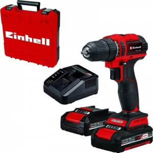 Аккумуляторная дрель Einhell pxc te-cd 18/40 li bl, 18в, 40нм, патрон 10мм, 2x2,0 aч