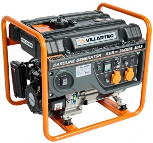 Генератор бензиновый VILLARTEC GG4000,  3.2/3.5 кВт