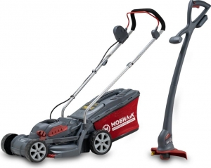 Газонокосилка МОБИЛ К XMA33 КОМФОРТ + триммер XTA25 КОМФОРТ аккумуляторные 20 Вольт с АКБ 4 Ач и ЗУ