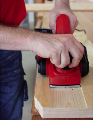 Рубанок Einhell TC-PL 750, 750Вт, 17000об/мин, 82мм, 2мм