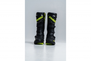 Мотоботы STAREZZI MILANO, BLACK/FLUO YELLOW, 45