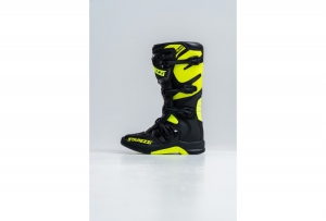 Мотоботы STAREZZI MILANO, BLACK/FLUO YELLOW, 45